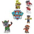 Paw Patrol Spiel Sammel 5er Figuren Set Rubble,Rocky,Marshall,Chase,Zuma 