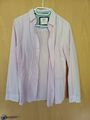 Sehr schicke Bluse Milano Gr. 44 Rosa Streifen