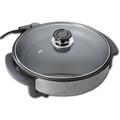 BRAT-PFANNE Ø30cm elektrische Multifunktions-Pfanne Grill-Pfanne antihaft NEU