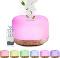 500ML Diffusor für ätherische Öle - Aroma Diffuser farbiges LED-Licht