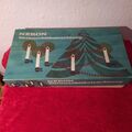 DDR Weihnachtsbeleuchtung Lichterkette 16 teilig von 1970 48 Watt 220 V Firma NE