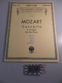 Schirmer's Library of Musical Classics, Vol.1837. Wolfgang Amadeus Mozart: Conce