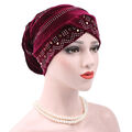 Dame Frauen Krebs Hut Chemo Cap Muslim Braid Kopftuch Turban