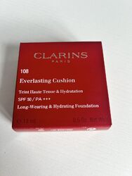 Clarins Paris Everlasting Long Wearing & Hydrating Foundation 108-Sand 13ml BNIB