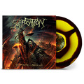 Suffocation Pinnacle of Bedlam 10 Jahre Jubiläum gelb schwarz Corona Vinyl