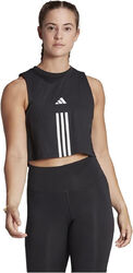 adidas Female Adult Train Essentials Train Cotton 3-Stripes Crop Tank Top T-Shi