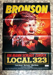 LOCAL 323 Bronson A1 FILMPOSTER Kinoplakat German 1-Sheet ´87 Act of Vengeance