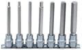 KS TOOLS 3/8" Bit-Stecknuss-Satz Innensechskant, lang, 7-tlg. (911.1560)