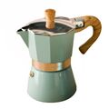 1-2*Espressokocher PercolatorMoka Kaffee Kocher Espresso Kanne Induktion Silber