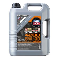 Motoröl LIQUI MOLY 4200 Top Tec 4200 5W-30 Motorenöl Leichtlauf Motor Öl 5 Liter