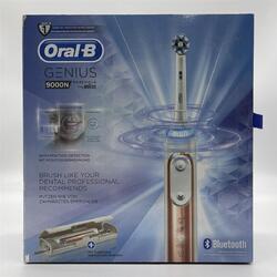 Oral-B Genius 9000N Elektrische Zahnbürste mit Positionserkennungstechnologie