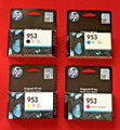 Original SET HP 953 Black, Cyan, Magenta,Yellow  Multipack 4er Pack mit Rechnung