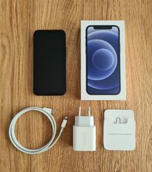 Apple iPhone 12 mini # schwarz / black # 64GB # OHNE Simlock # TOP ZUSTAND