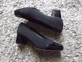 GABOR;PUMPS;SCHWARZ;LEDER/MIX;GR.4;EU 37,TOLL!!!