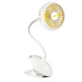 Unold 86680 Tischventilator Breezy Clip Akku Ventilator Kabellos USB Tisch