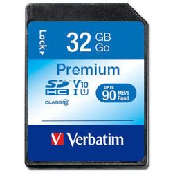 verbatim Speicherkarte SDHC-Card Premium 32 GB