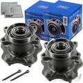 2x SKF RADLAGER-SATZ HINTEN für NISSAN JUKE F15 QASHQAI X-TRAIL RENAULT KOLEOS