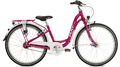 PUKY SKYRIDE 24-7 24" 7 Gang Shimano pink berry Kinderrad Kinder Fahrrad 4825