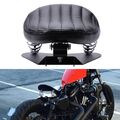 Motorrad Solo Sitz Mit Grundplatte Sattel 3" für Harley Davidson Chopper Bobber