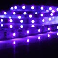 UV Schwarzlicht LED Streifen Stripe Band Leiste Lichterkette lila 2835SMD Licht