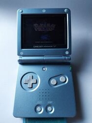 Nintendo Gameboy Advance SP Handheld Spielkonsole Blau