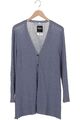 Peter Hahn Strickjacke Damen Cardigan Jacke Gr. EU 46 Leinen Blau #l52acel