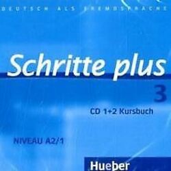 Schritte plus 3. 2 Audio-CDs zum Kursbuch: Deutsch als F... | Buch | Zustand gut*** So macht sparen Spaß! Bis zu -70% ggü. Neupreis ***