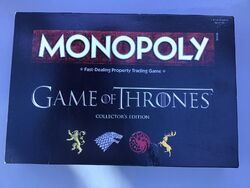 MONOPOLY GAME OF THRONES EDITION KOMPLETT