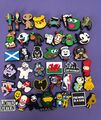 Jibbitz Croc Schuh Charms über 30 snoopy Spongebob Ghostbusters Funky Variationen