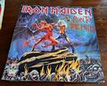 IRON MAIDEN - RUN TO THE HILLS / NUMBER OF THE BEAST 2X12" 79 3981 1 EMI 1990 VG+!