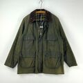 Barbour Bedale C44 Wachsjacke Herren XL Grün Classic Country Vintage 4 Taschen