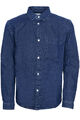 Tom Tailor Jeanshemd Relaxed Fit Herren Kent Kragen Baumwolle Overshirt Blau