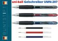 uni-ball Gelschreiber Signo UMN-207 u. Ersatzminen von MITSUBISHI