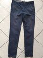 blaue Chino-Hose Skinny Fit in Größe 50 von H&M