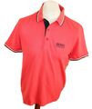 HUGO BOSS MODERN FIT HERREN Polo shirt Polohemd BIG LOGO  OBERTEIL Gr. M