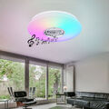 Deckenlampe Deckenleuchte Flurlampe Dimmer App Regenbogen Lautsprecher RGB LED