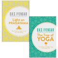 B. K. S. Iyengar 2 Books Collection Set Light on Pranayama,The Tree of Yoga