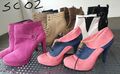 Schuhpaket 11x neue Highheels & Stiefeletten, gemischt, Gr. 37-41