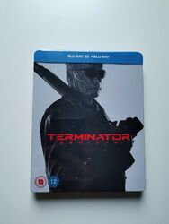 Terminator 5 Genisys geprägt Zavvi De Ton Blu-ray  Steelbook Neu und OVP