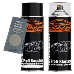 Autolack Spraydosen Set für Buick Cadillac Chevrolet WA814T Urban Freah Metallic