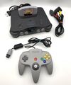 Nintendo 64 Konsole | N64 Schwarz | inkl. Kabel, Controller & Spiel