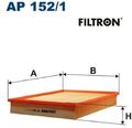 FILTRON AP152/1 Luftfilter Luftfiltereinsatz für Fiat für Opel 