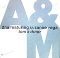 D.N.A. Featuring Suzanne Vega - Tom's Diner 7in (VG/VG) .