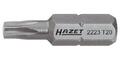 HAZET Bit 2223-T8 ∙ 1/4 Zoll (6,3 mm) Sechskant massiv ∙ Innen TORX® Profil ∙...