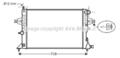 PRASCO OLA2296 Kühler Wasserkühler Motorkühler für OPEL Astra G CC (T98)