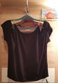 T-shirt schwarz damen Gr. 40/42