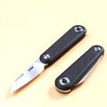 SanRenMu Messer 325S-GB Mini Slipjoint 12C27 Stahl TAschenmesser G10 Black