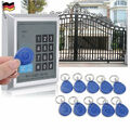 RFID Zugangskontrolle +10 Clips Türschloss Türöffner Digitale Codeschloss System
