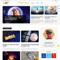 Krypto Blog Website Design mit kostenlosem VPS Webhosting und Installation