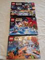 3x Lego Star Wars Adventskalender Set 75097 75146 75184  2015 2016 2017 NEU OVP